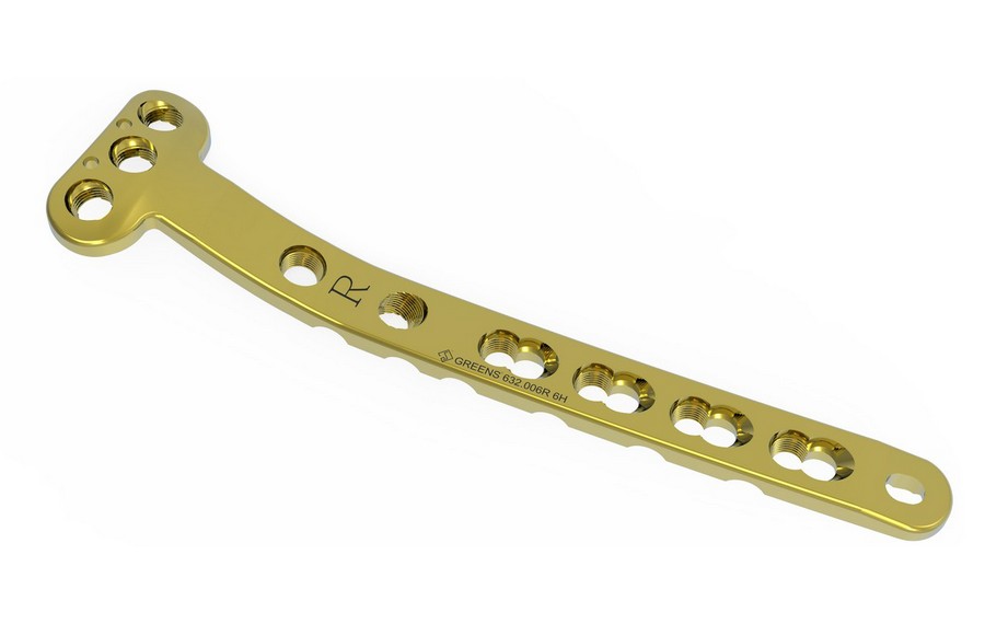 LCP MEDIAL PROXIMAL TIBIA PLATE  Ø 3.5 MM